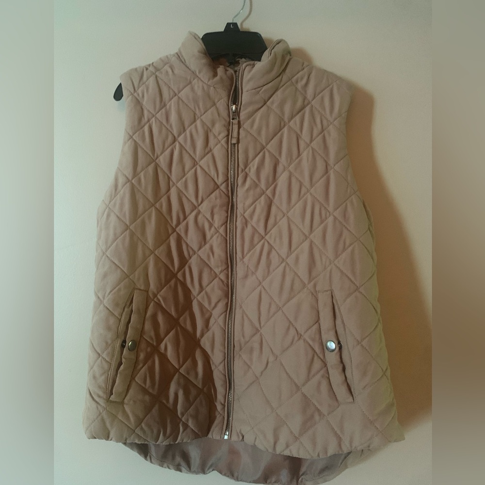 Laura Scott Tan Outerwear